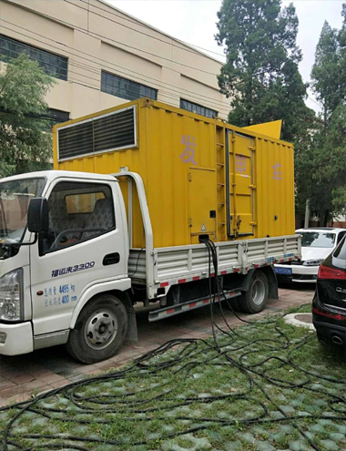陆丰发电车出租-柴油发电机组排烟系统设计要求及其考虑因素