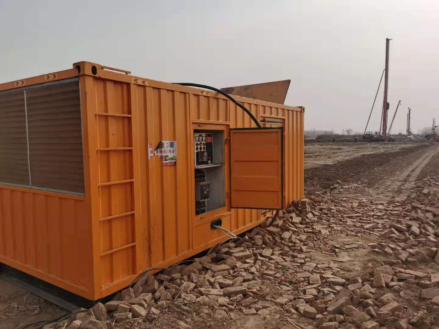 陆丰发电车租赁-柴油发电机组的安装须知